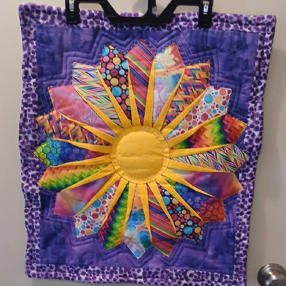 Made By Me Other - Vibrant Sunburst Tapestry 23.5" X 20"